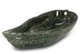 Polished Leaf Shaped Kambaba Jasper Bowl - Madagascar #302651-2